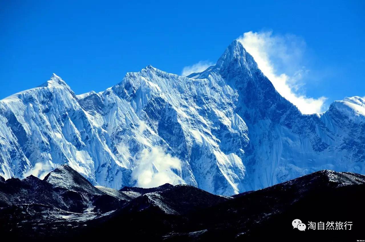 壮观的珠峰冰川:珠穆朗玛峰是世界最高峰，可为什么说珠峰不是地球...